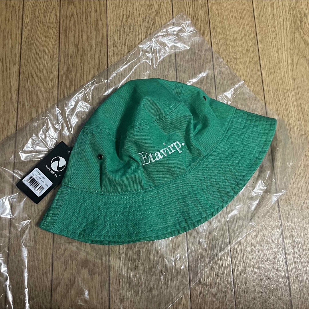 Etavirp Logo Stone Wash Bucket Hat ブラック | hartwellspremium.com