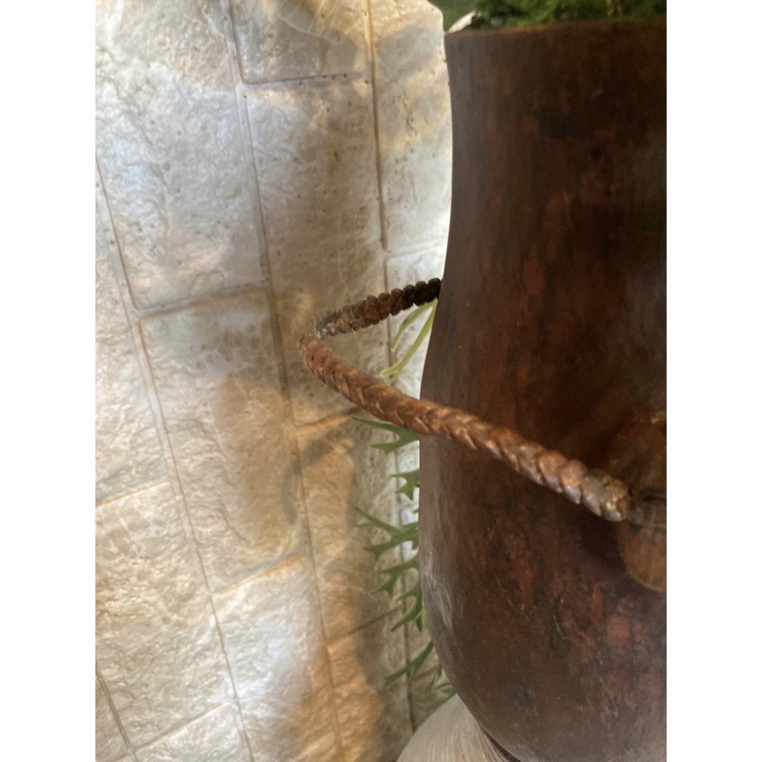光触媒　人工観葉植物　ウォールグリーン　フェイクグリーン　壁掛けコウモリランL インテリア/住まい/日用品のインテリア小物(壁掛けミラー)の商品写真