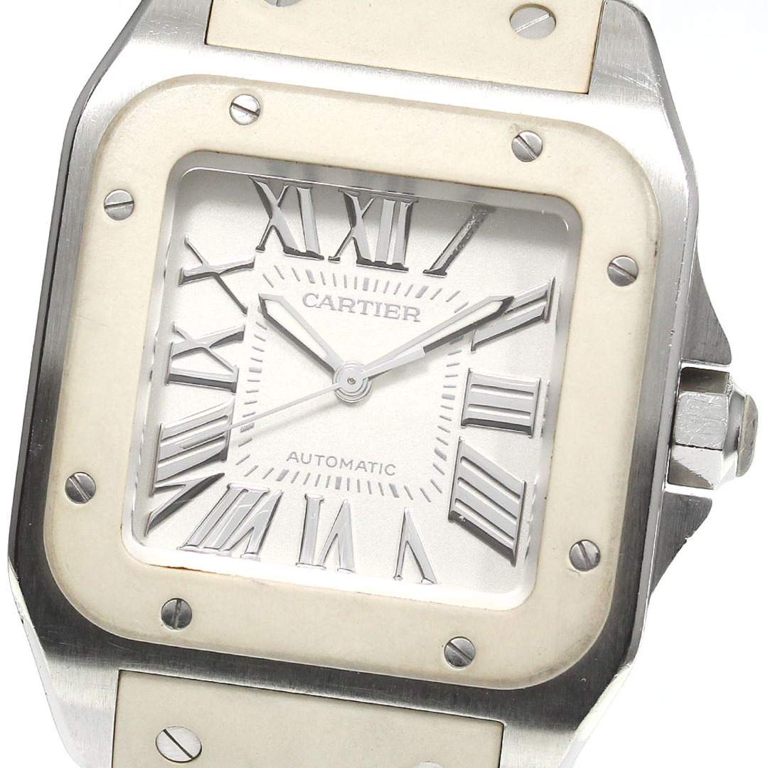 カルティエ CARTIER W20122U2 サントス100MM 自動巻き メンズ _762770