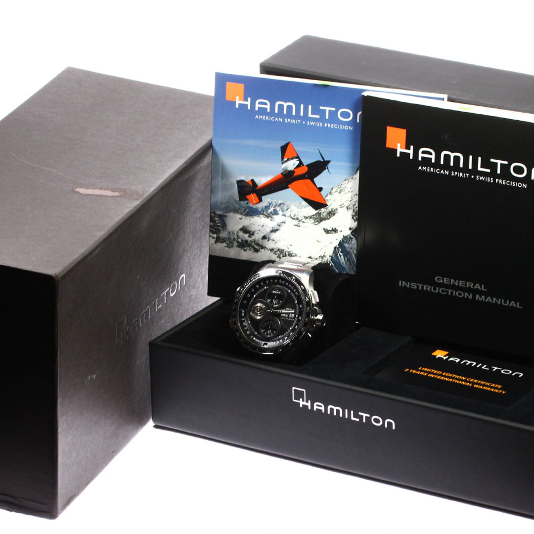 ハミルトン HAMILTON H777660 カーキ NEW X-Wind デイデイト 自動巻き メンズ 箱・保証書付き_764563