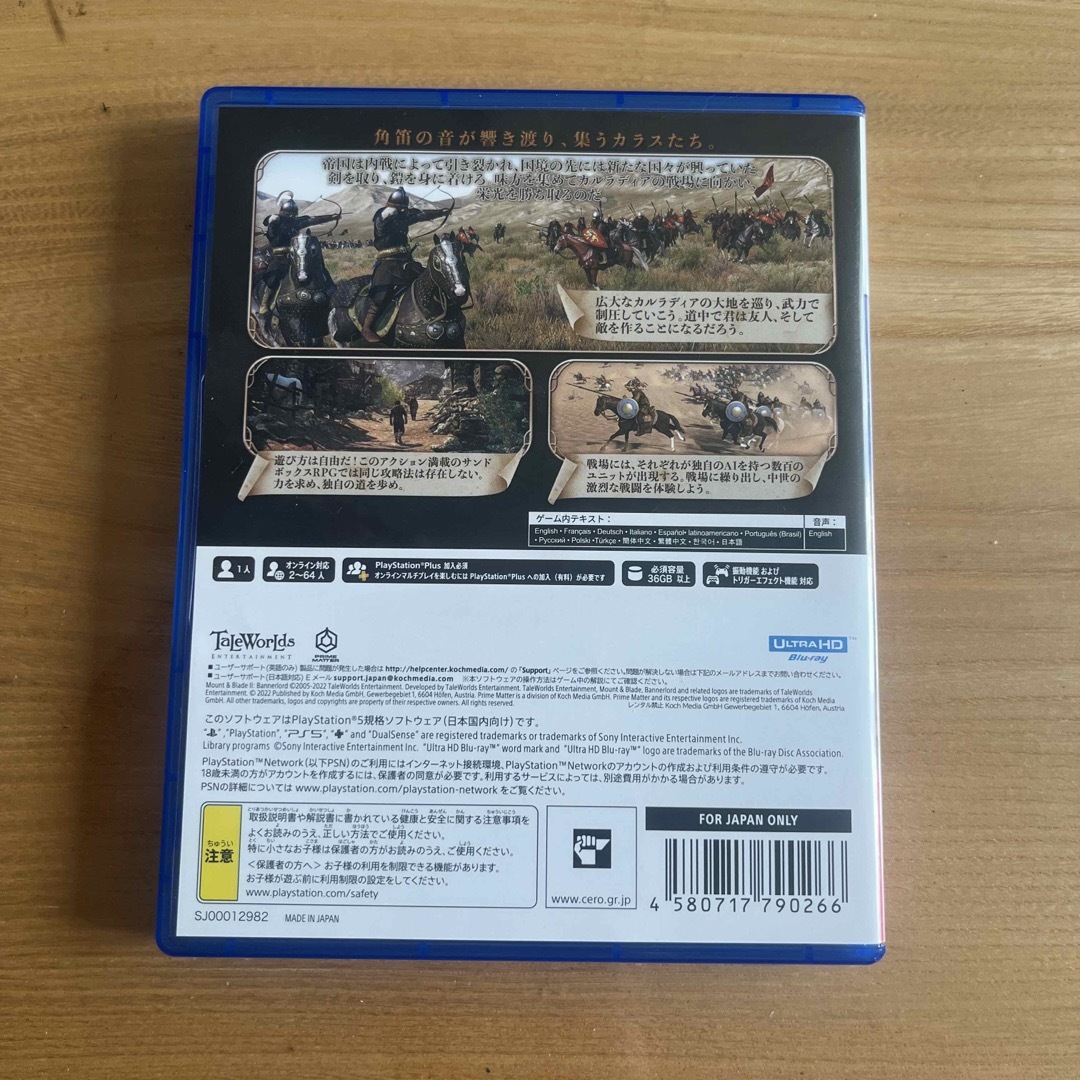 Mount & Blade II: Bannerlord PS5 エンタメ/ホビーのゲームソフト/ゲーム機本体(家庭用ゲームソフト)の商品写真