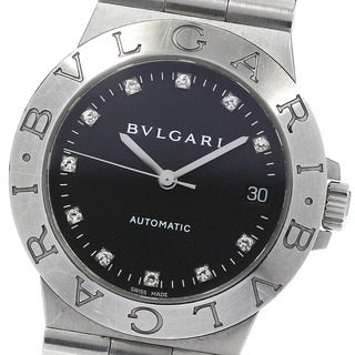 ブルガリ(BVLGARI)のブルガリ BVLGARI LCV35S ディアゴノ 11Pダイヤ デイト 自動巻き メンズ _761188【ev10】(腕時計(アナログ))