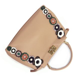 FENDI - フェンディ ミニ ピーカブー 2way ショルダー ハンドバッグ