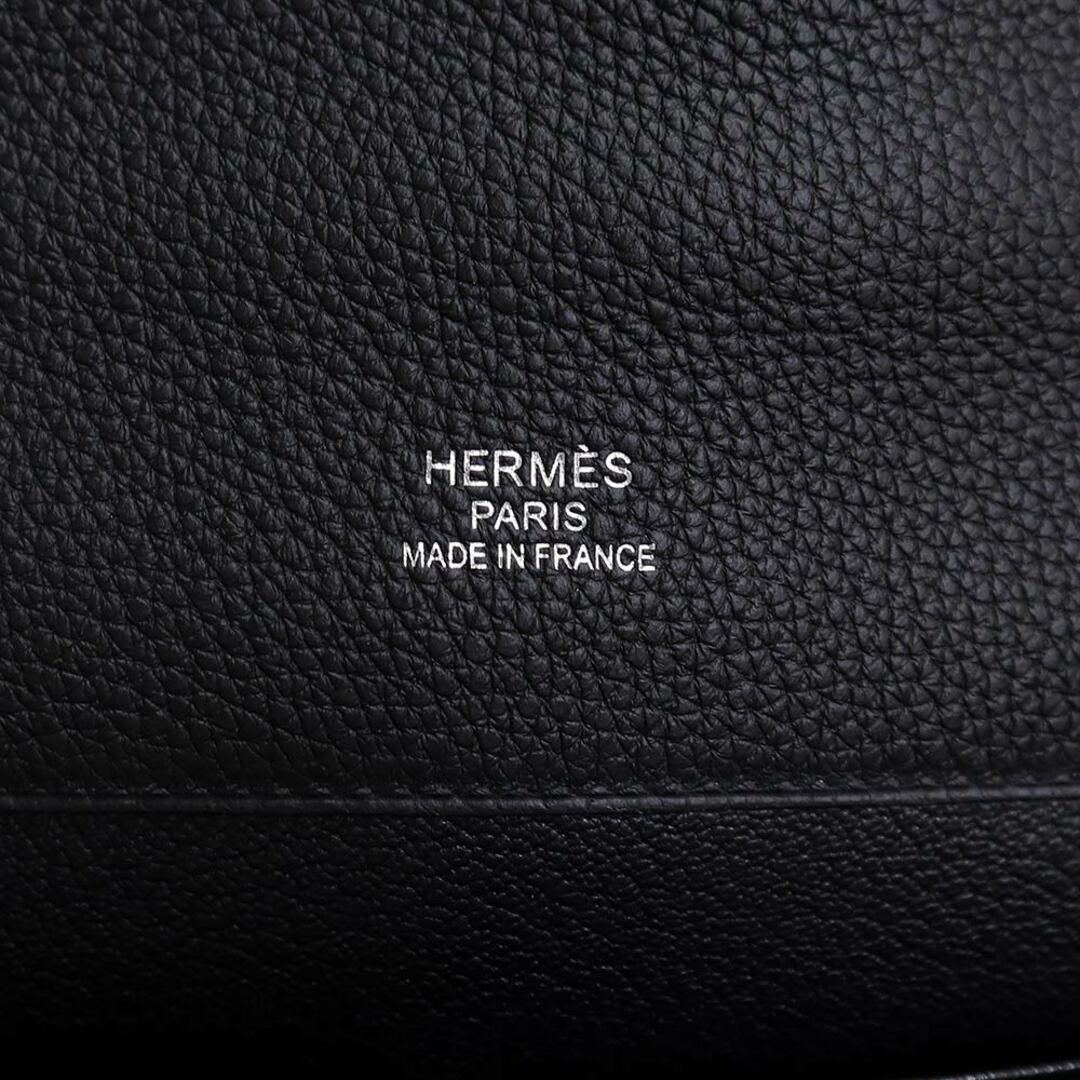 Hermes(エルメス)のエルメス サック ア デペッシュ ライト 1 37 ハンドバッグ ブリーフケース ビジネスバッグ トゴ レザー ブラック 黒 シルバー金具 Z刻印 HERMES（未使用　展示品） メンズのバッグ(ビジネスバッグ)の商品写真