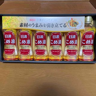 ニッシンショクヒン(日清食品)の日清オイリオ　米油　６本セット(調味料)