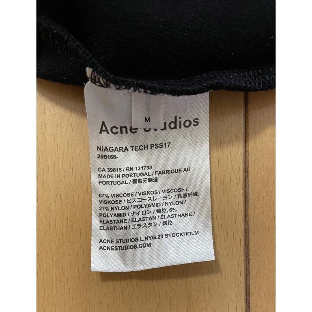 Acne Studios(アクネストゥディオズ)のacne studios niagara tech アクネ Mサイズ メンズのトップス(Tシャツ/カットソー(半袖/袖なし))の商品写真