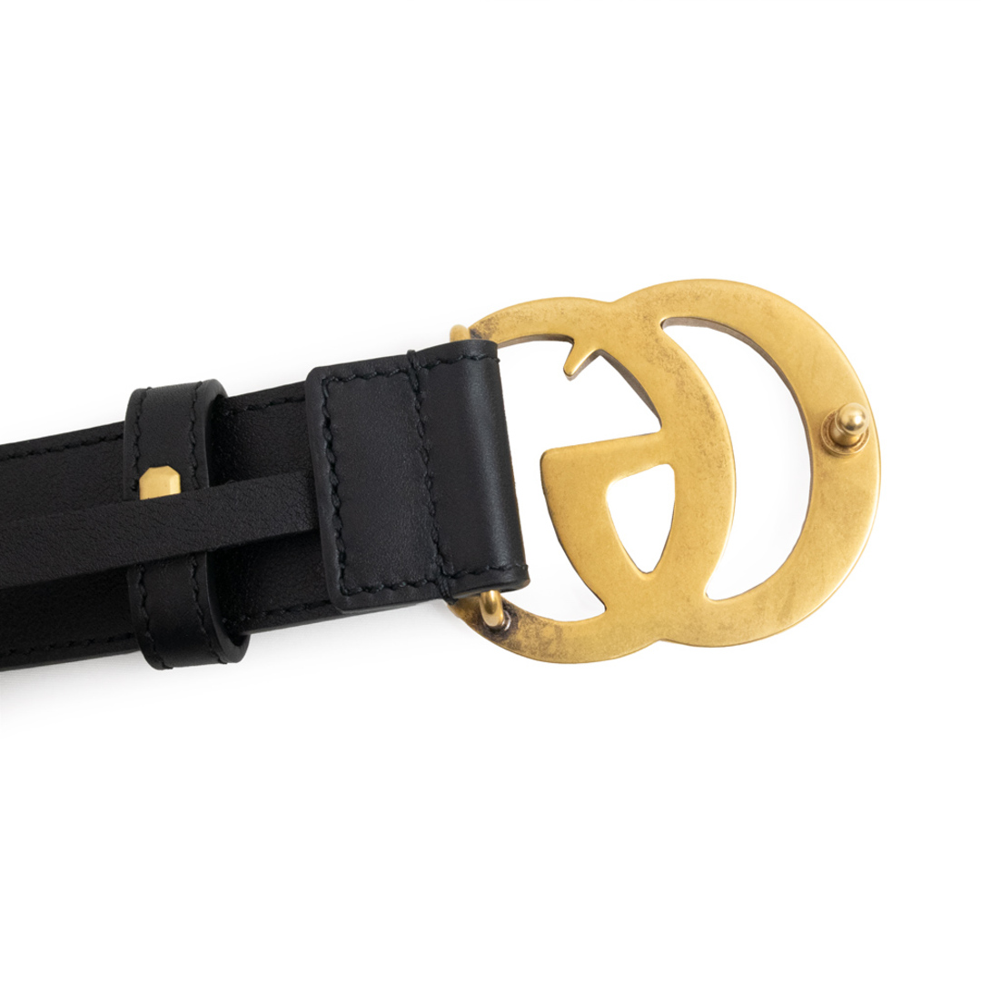 Gucci - グッチ GGマーモント ダブルG バックル ベルト 80/32 レザー