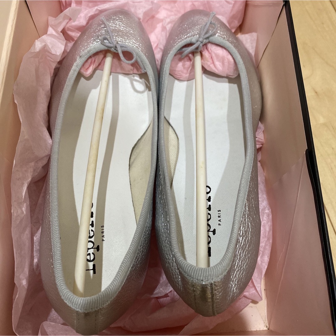 Repetto レペット　シルバー　ヒール　靴 1