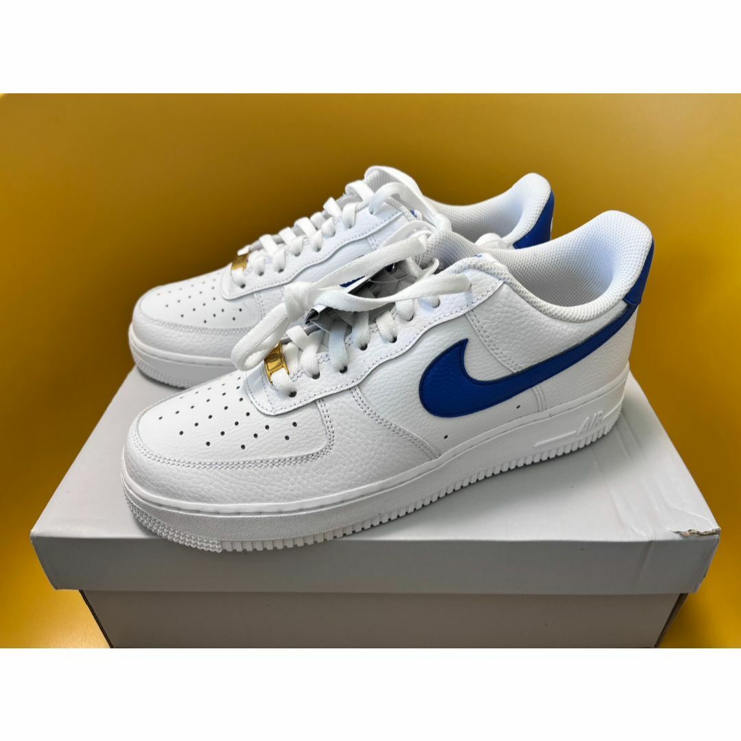 NIKE AIR FORCE 1 '07 LO ホワイト　ブルー　28cm！