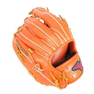 ミズノ(MIZUNO)のミズノ ビクトリーステージ グロ－ブ 軟式用 右投げ オレンジ 野球 ■SM1(グローブ)