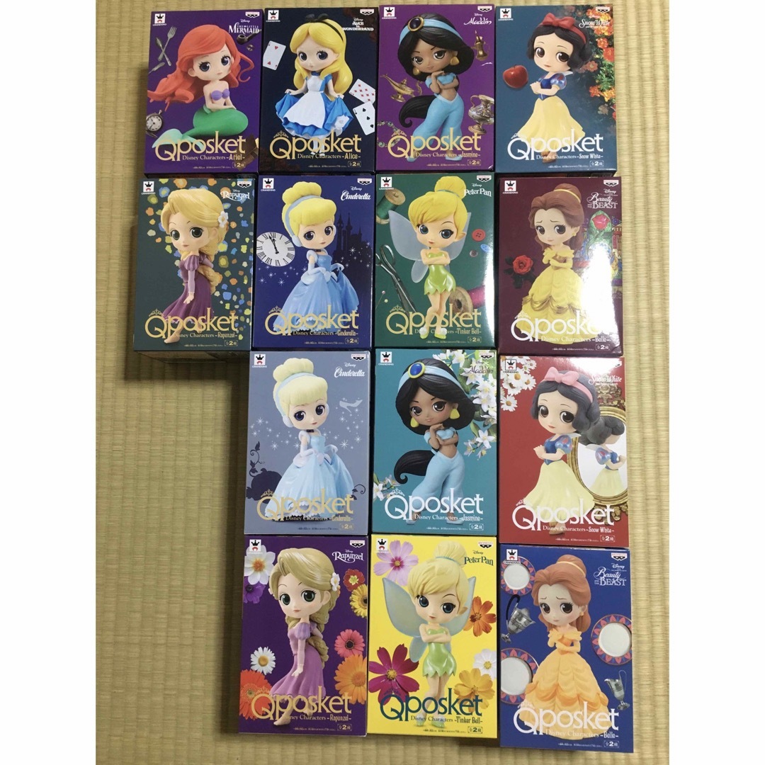 Qposket Disney 新品 ディズニー フィギュア アリエル アリス | フリマアプリ ラクマ
