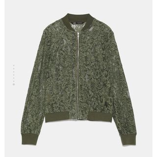 ザラ(ZARA)のZARA レースブルゾン　ジャケット(ブルゾン)