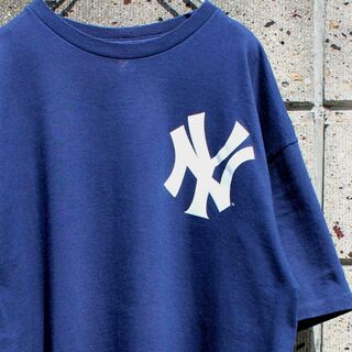 マジェスティック(Majestic)のMajestic × NewYork Yankees 31 XL 古着Tシャツ(Tシャツ/カットソー(半袖/袖なし))