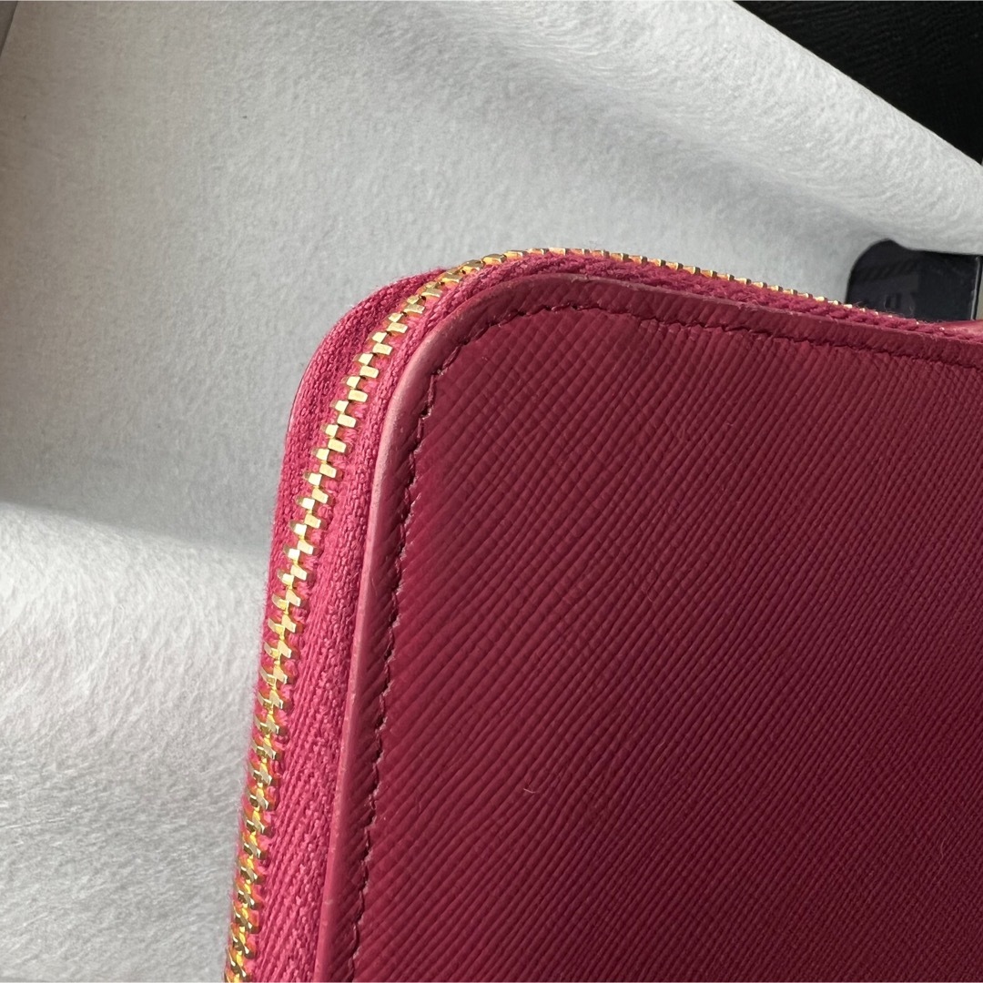 PRADA(プラダ)のPRADA プラダ サフィアーノ　長財布　ピンク　正規品　財布　IBISCO  レディースのファッション小物(財布)の商品写真