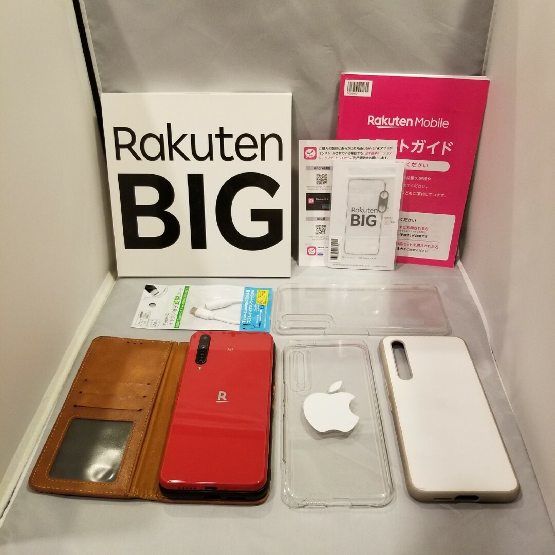 Rakuten BIG 128GB クリムゾンレッド ZKZT2001RD-