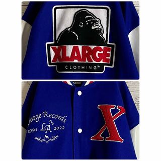 XLARGE - 【入手困難】エクストララージ☆ パイル刺繍ロゴ スタジャン