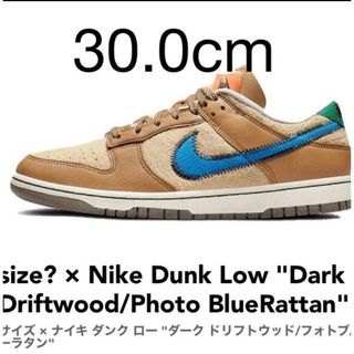 ナイキ(NIKE)のsize? × Nike Dunk Low "Dark Driftwood/Ph(スニーカー)