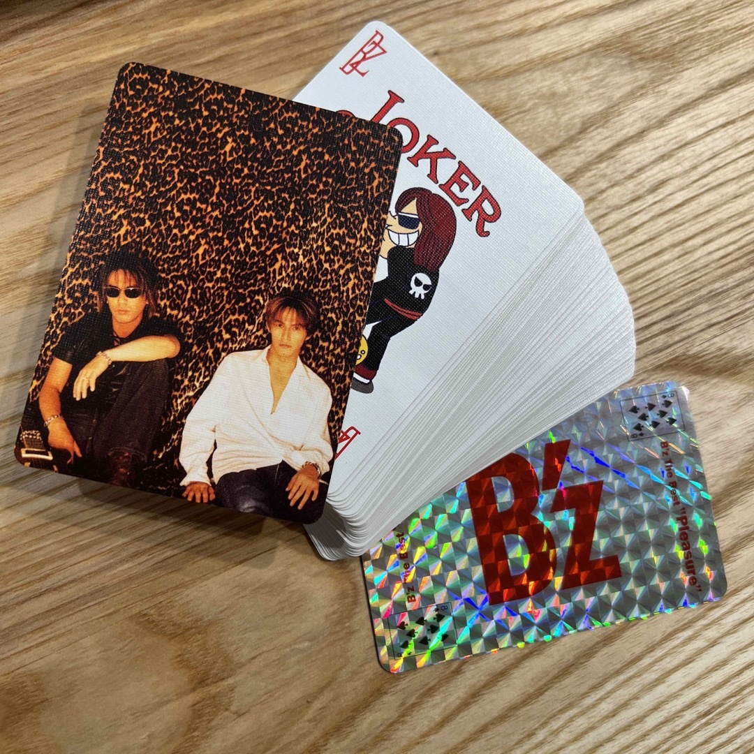 B'z(ビーズ)のB’zトランプ エンタメ/ホビーのタレントグッズ(ミュージシャン)の商品写真