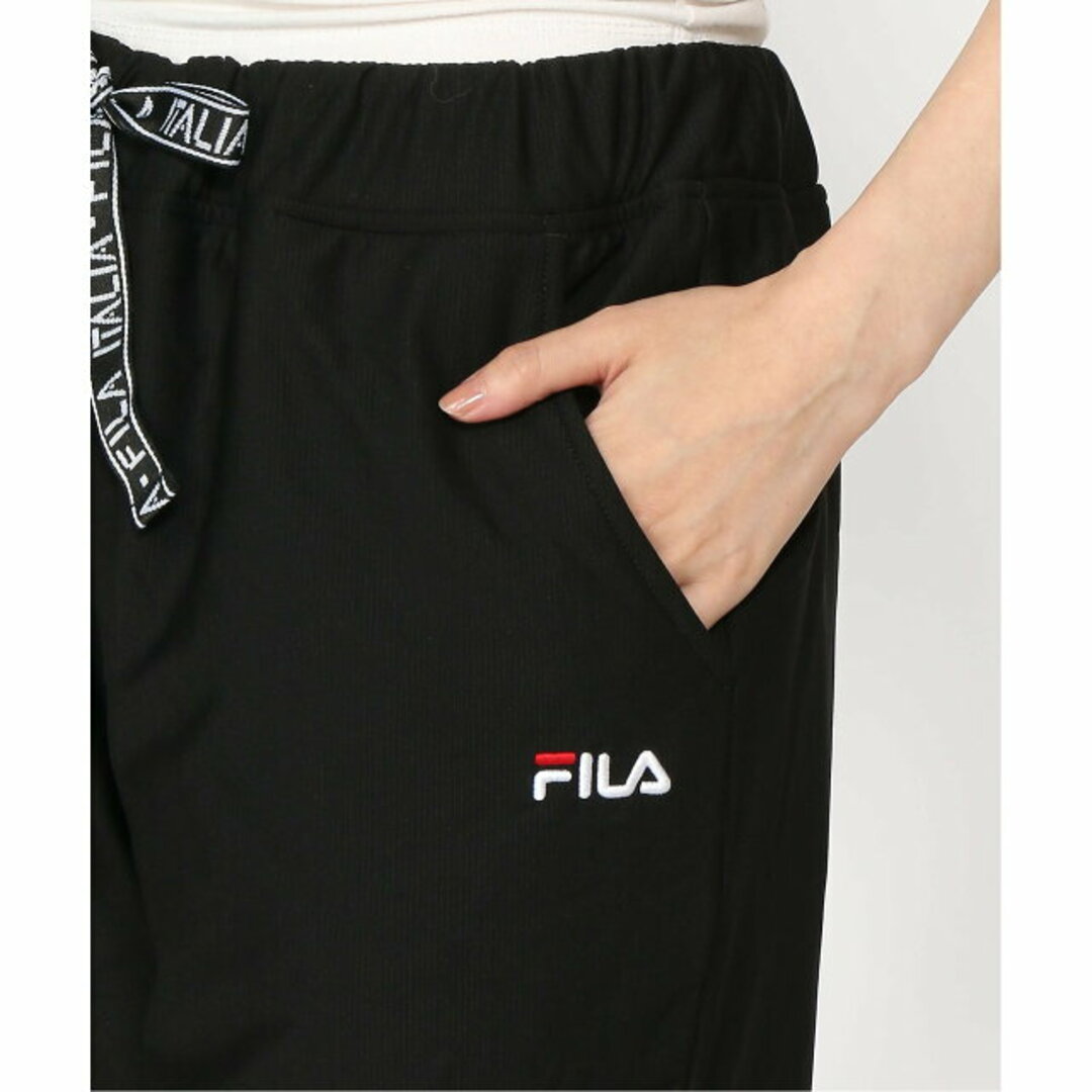 FILA(フィラ)の【BK】フィラ/(W)ストライプ4WAY暖かP レディースのパンツ(その他)の商品写真