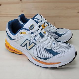 ニューバランス(New Balance)のニューバランス M2002RLA ホワイト/ネイビー 25㎝(スニーカー)