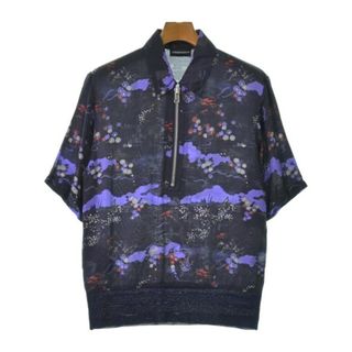 アルマーニ(Emporio Armani) シャツ(メンズ)（ブラック/黒色系）の通販