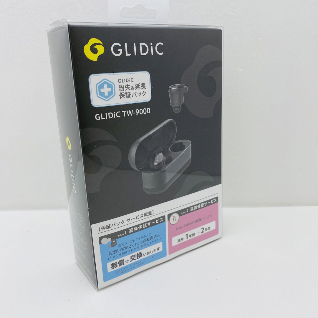 GLIDiC TW-9000 SB-WS91-MRTW メタリックブラック - ヘッドフォン