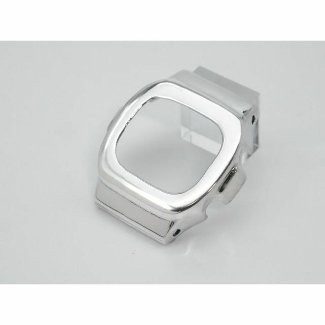 お取り寄せ】 【ベゼル単体】BGD-5000用カスタムベゼル シルバー925 鏡面加工 腕時計(デジタル)