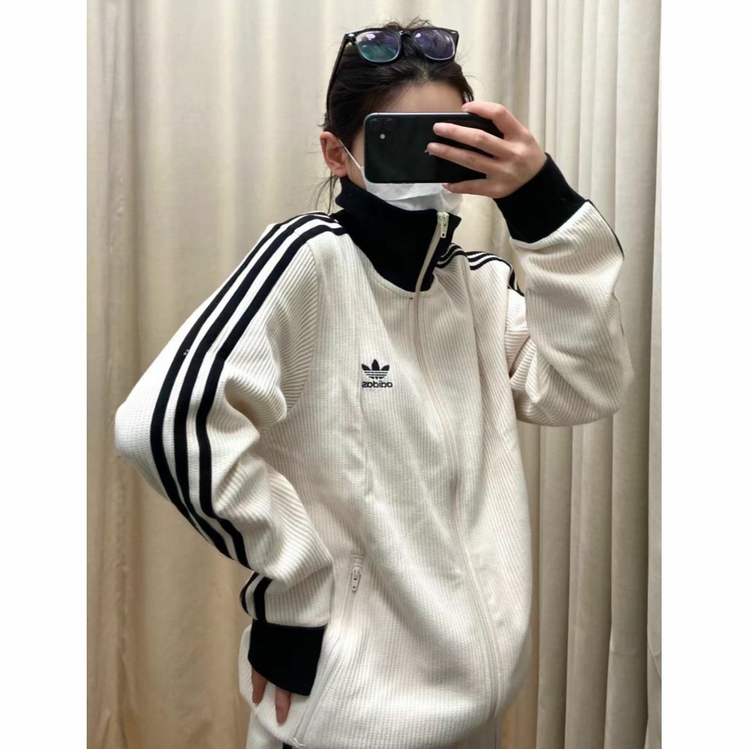adidas - adidas ワッフル トラックジャケット アディダス ジャージの