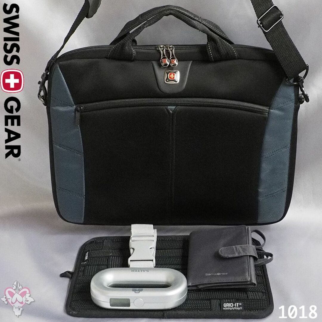 Wenger(ウェンガー)のスイスウィン ウェンガー スイス ギア ショルダーバック 17インチ PCケース メンズのバッグ(ビジネスバッグ)の商品写真