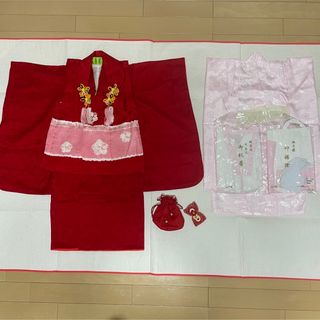 七五三 3歳用 着物セット(和服/着物)