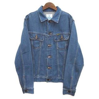 ラングラー(Wrangler)のラングラージャパン レーヨン 混紡 デニムジャケット Gジャン インディゴ (Gジャン/デニムジャケット)