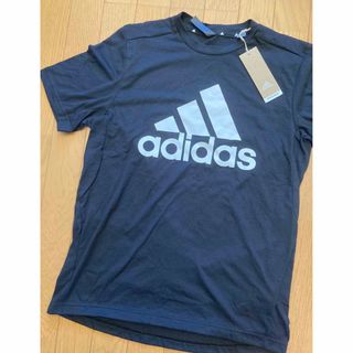 アディダス(adidas)の☆アディダス☆ブラック　半袖Tシャツ☆メンズM☆新品未使用☆(Tシャツ/カットソー(半袖/袖なし))