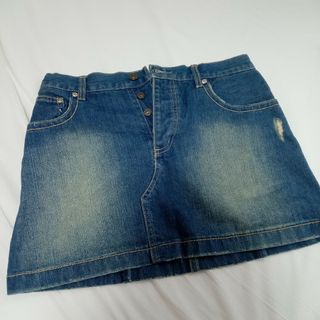 ジーナシス(JEANASIS)の美品✨デニムミニスカート(ミニスカート)