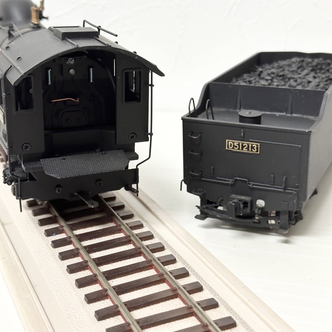 ★2270 鉄道模型 D51213 汽車 フィギュア 1/42 蒸気機関車 5