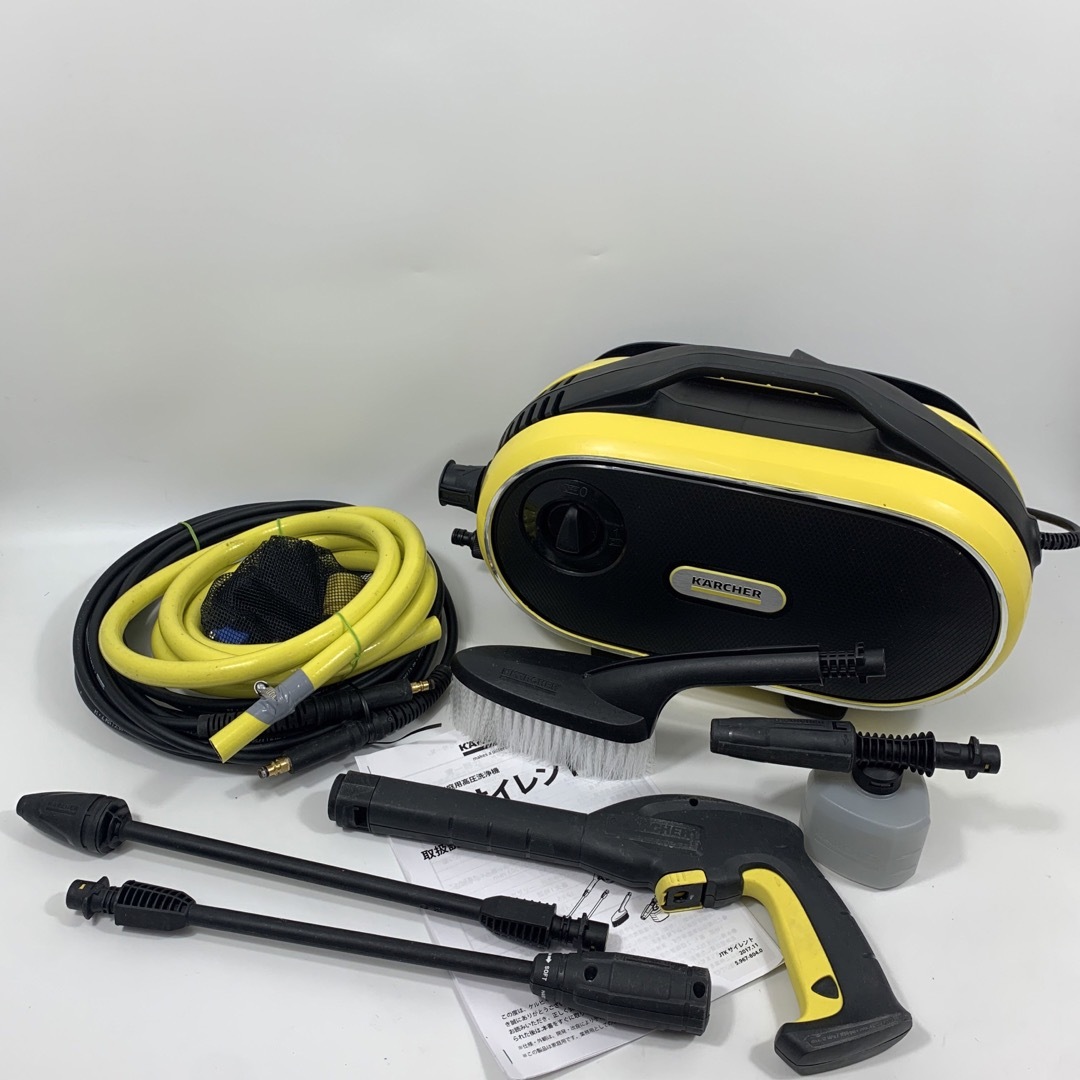 極美品】KARCHER ケルヒャー 高圧洗浄機 JTKサイレント 家庭用 静音-