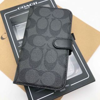 COACH - 【COACH☆新品】iPhone 14 PRO フォリオ・シグネチャー