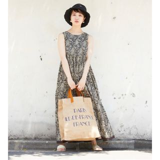 フリークスストア(FREAK'S STORE)の【訳あり】ペイズリー柄ノースリーブワンピース(ロングワンピース/マキシワンピース)