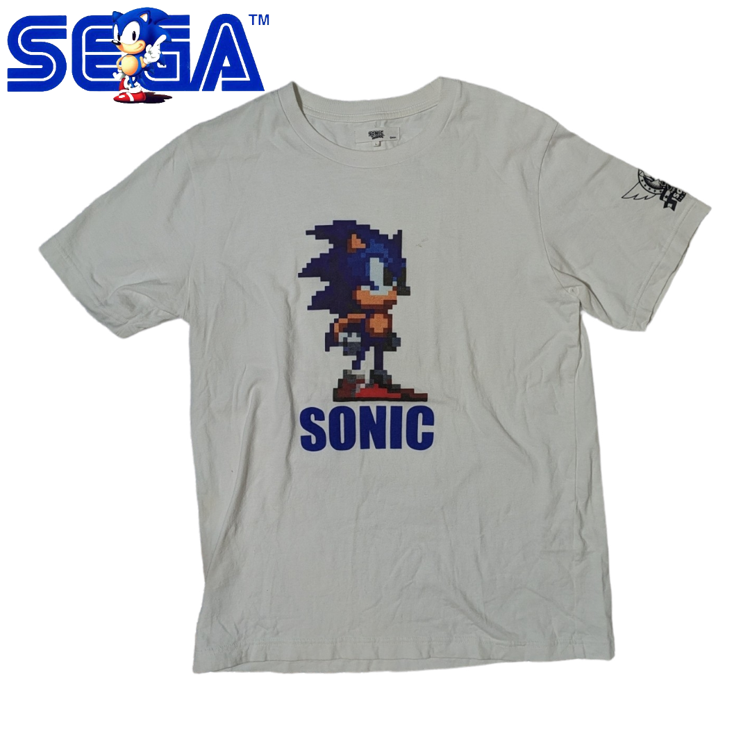 SEGA(セガ)のSEGA SONIC ピクセル 半袖Tシャツ 企業 セガ ソニック メンズのトップス(Tシャツ/カットソー(半袖/袖なし))の商品写真