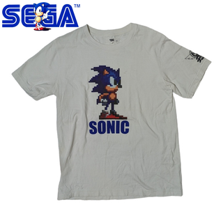 セガ(SEGA)のSEGA SONIC ピクセル 半袖Tシャツ 企業 セガ ソニック(Tシャツ/カットソー(半袖/袖なし))