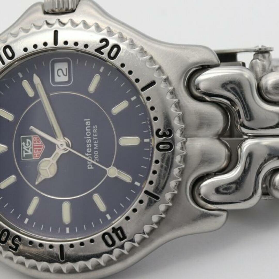 プロフェッショナル200 セルシリーズ メンズ 腕時計 クオーツ SS シルバー ネイビー文字盤