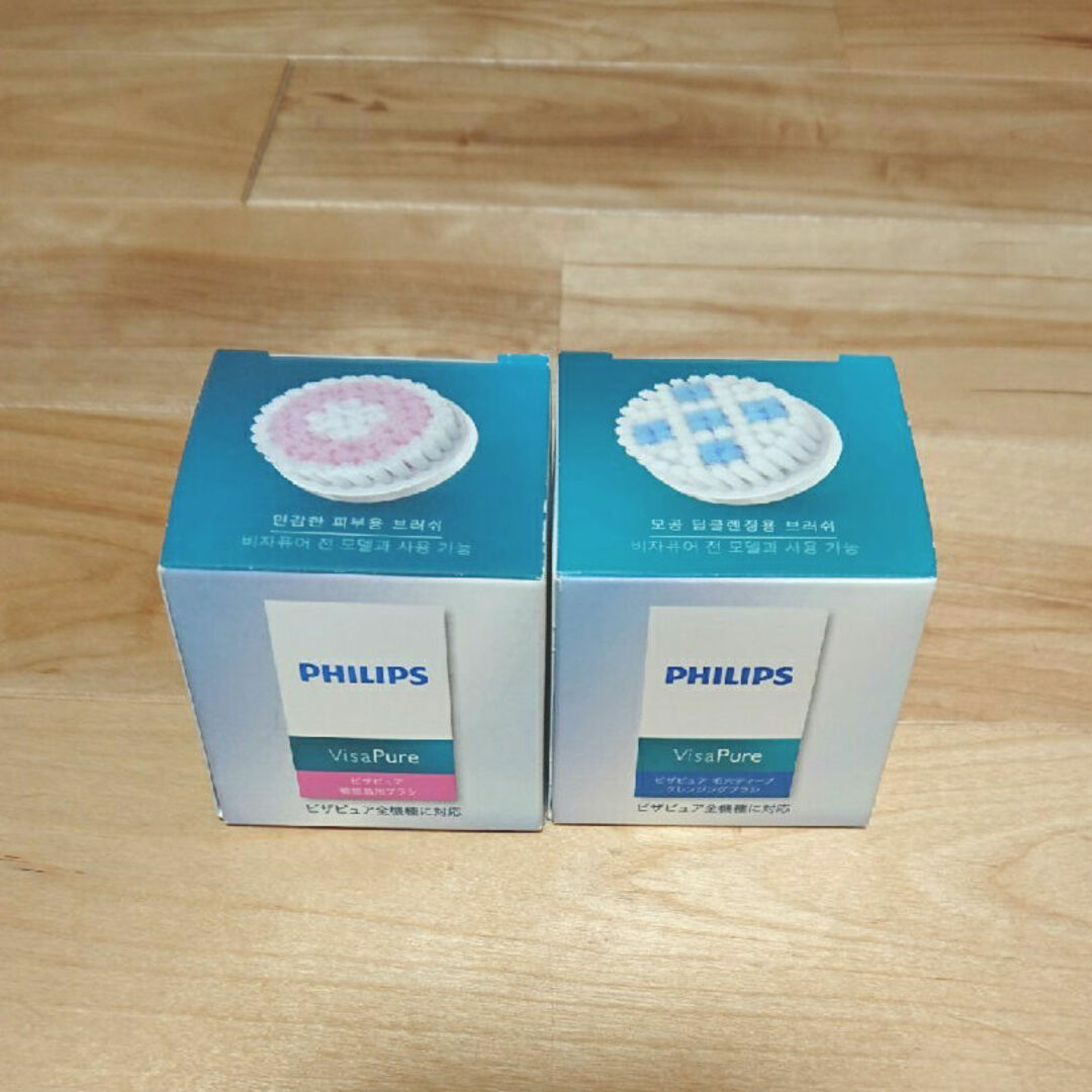 PHILIPS(フィリップス)のフィリップス 替えブラシ 2種 コスメ/美容のコスメ/美容 その他(その他)の商品写真