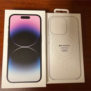 アイフォーン(iPhone)のiPhone 14 Pro ディープパープル 128 GB SIMフリー(スマートフォン本体)