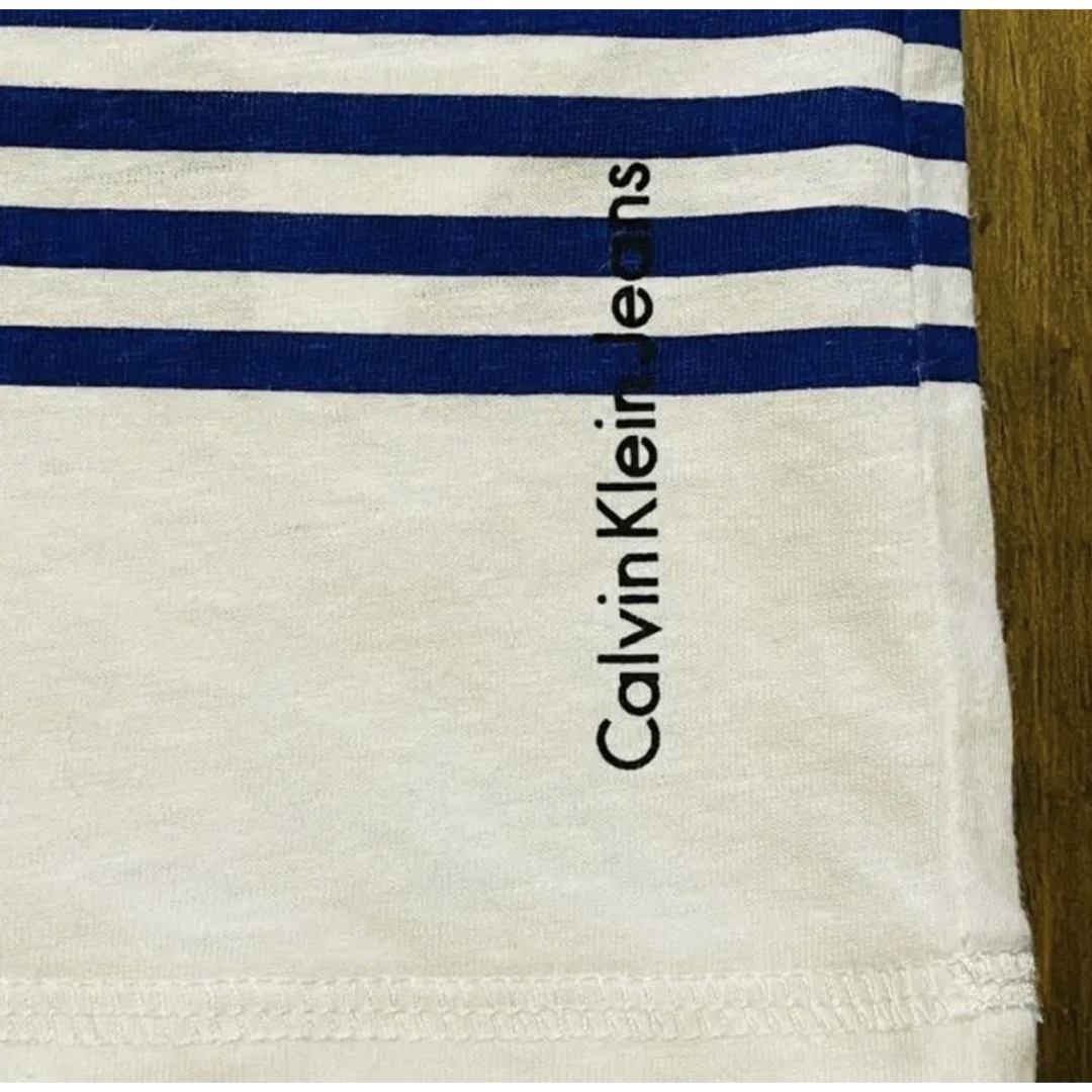 Calvin Klein(カルバンクライン)の90s Calvin Klein Jeans Marine Border Tee メンズのトップス(Tシャツ/カットソー(半袖/袖なし))の商品写真