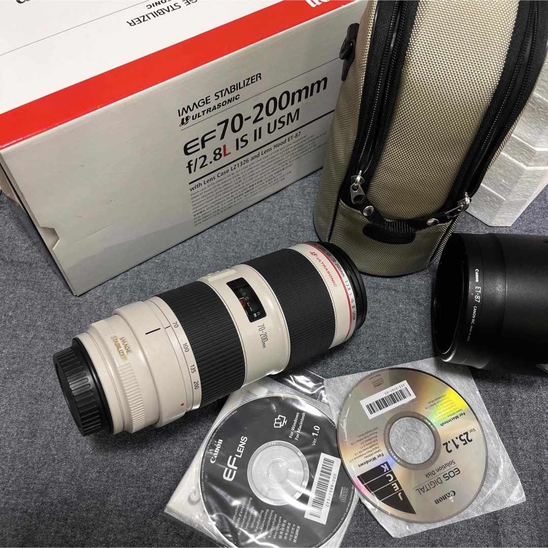 Canon - Canon EF70-200mm F2.8L IS II USM 超美品の通販 by 四季