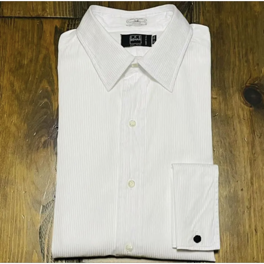 80s IKE BEHAR SEAISLAND COTTON SHIRT米国製luigiborrelli