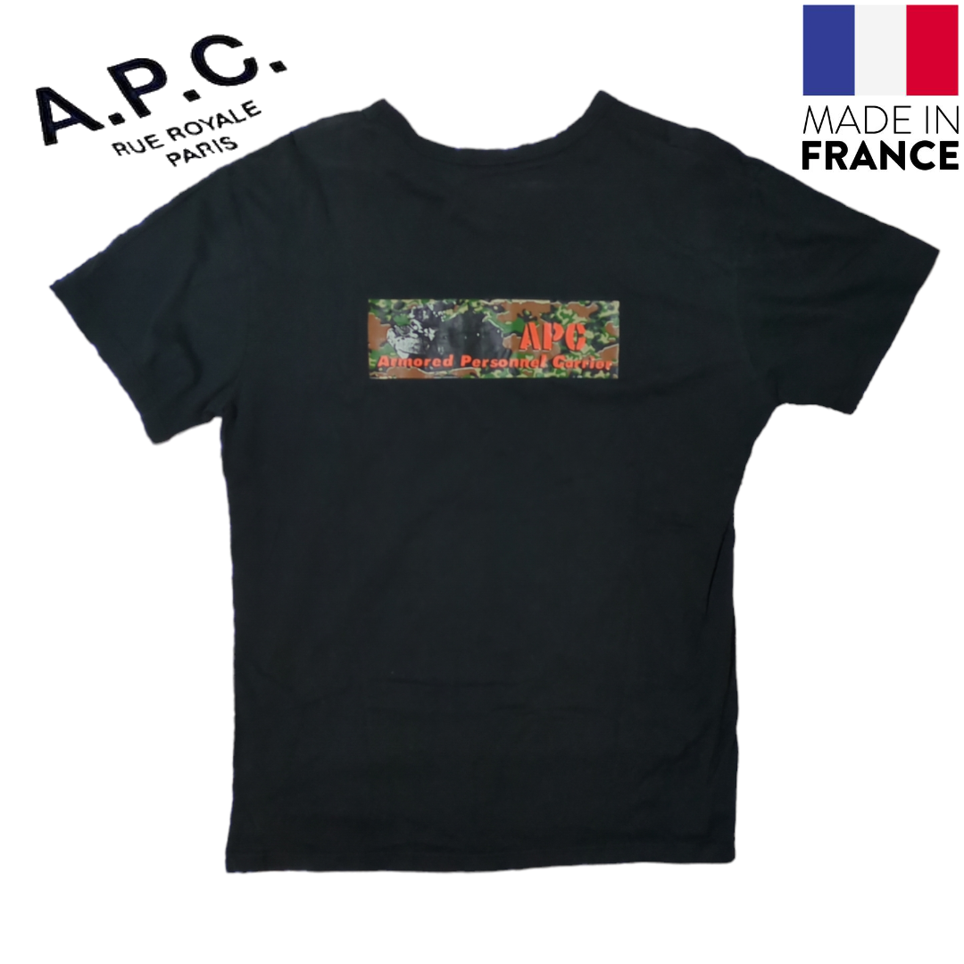 A.P.C - ビンテージ A.P.C. バックプリント 半袖Tシャツ