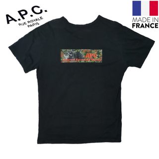 アーペーセー(A.P.C)のビンテージ A.P.C. バックプリント 半袖Tシャツ フランス製(Tシャツ/カットソー(半袖/袖なし))