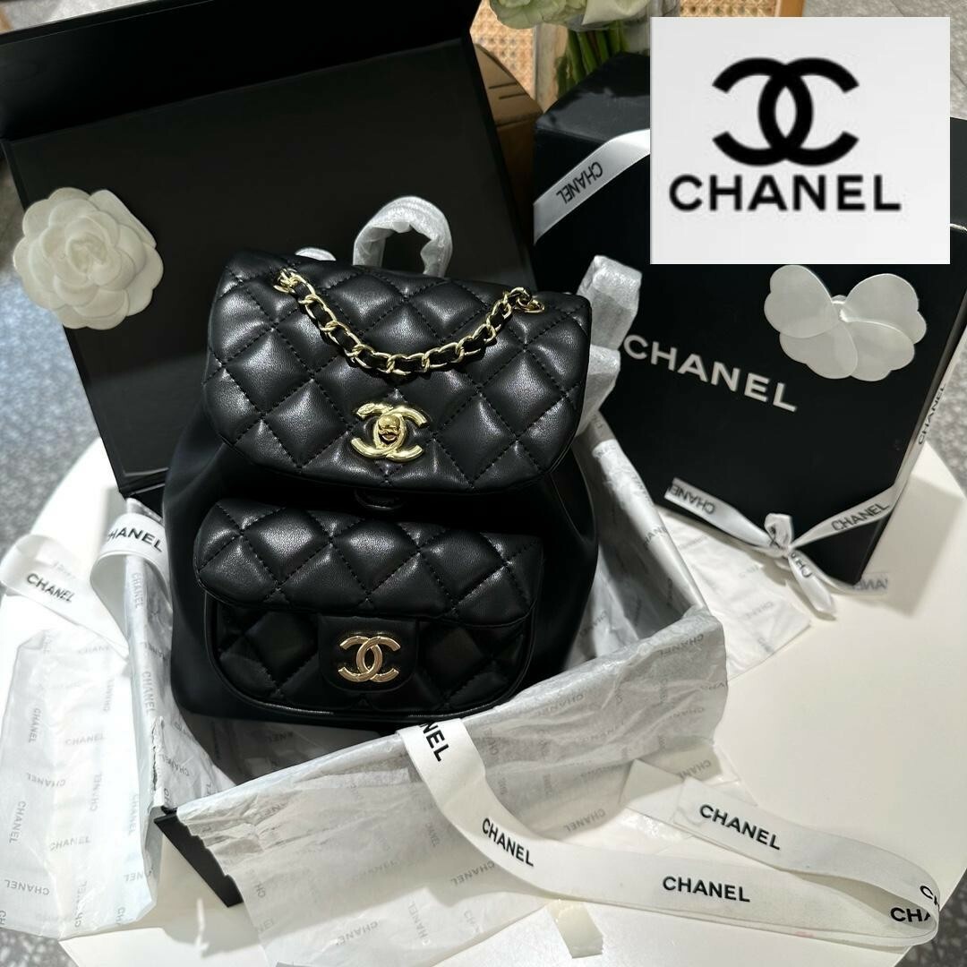CHANEL - 新作chanelシャネル 23C バックパック リュックの通販 by