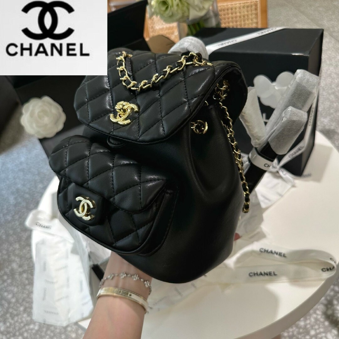 CHANEL - 新作chanelシャネル 23C バックパック リュックの通販 by