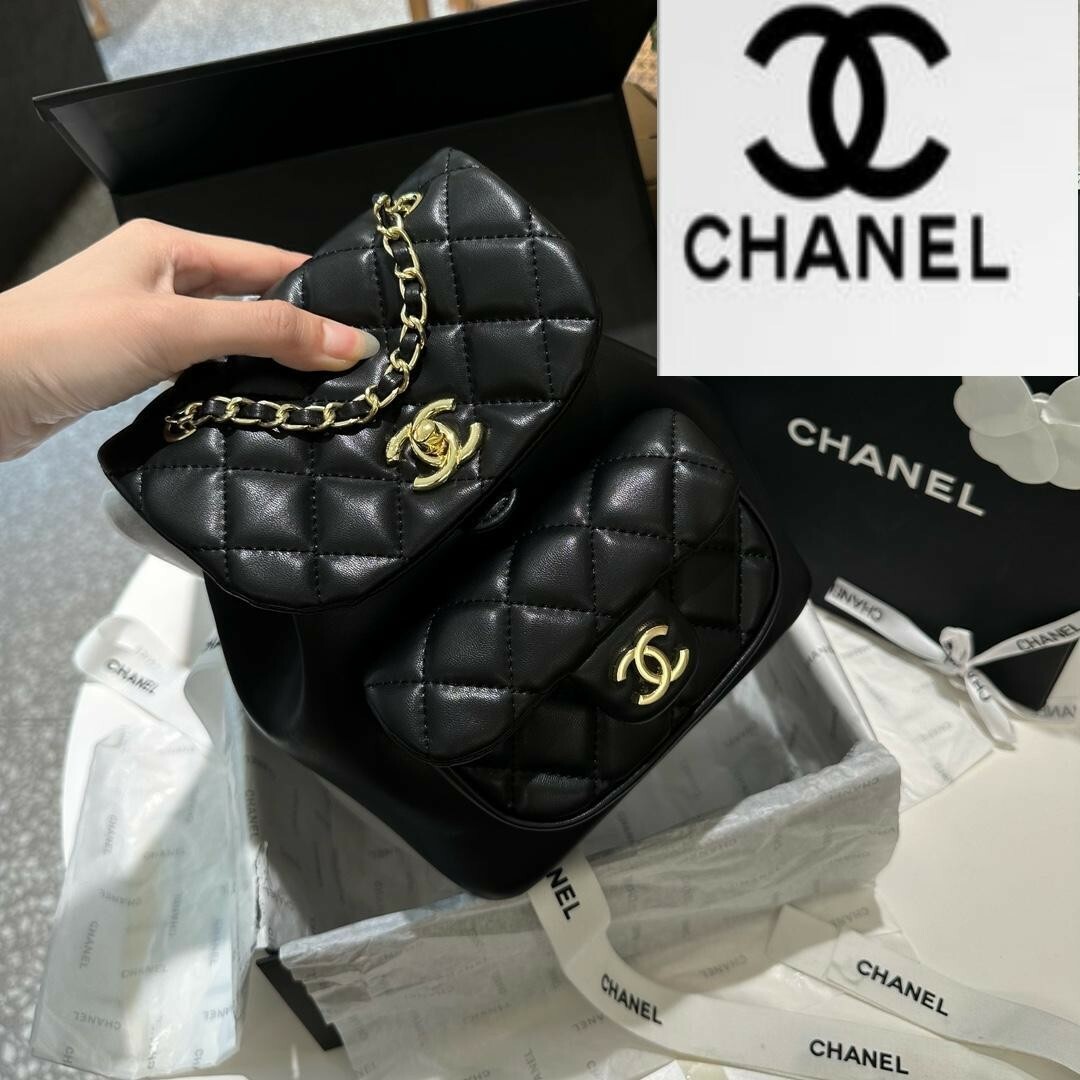 CHANEL - 新作chanelシャネル 23C バックパック リュックの通販 by
